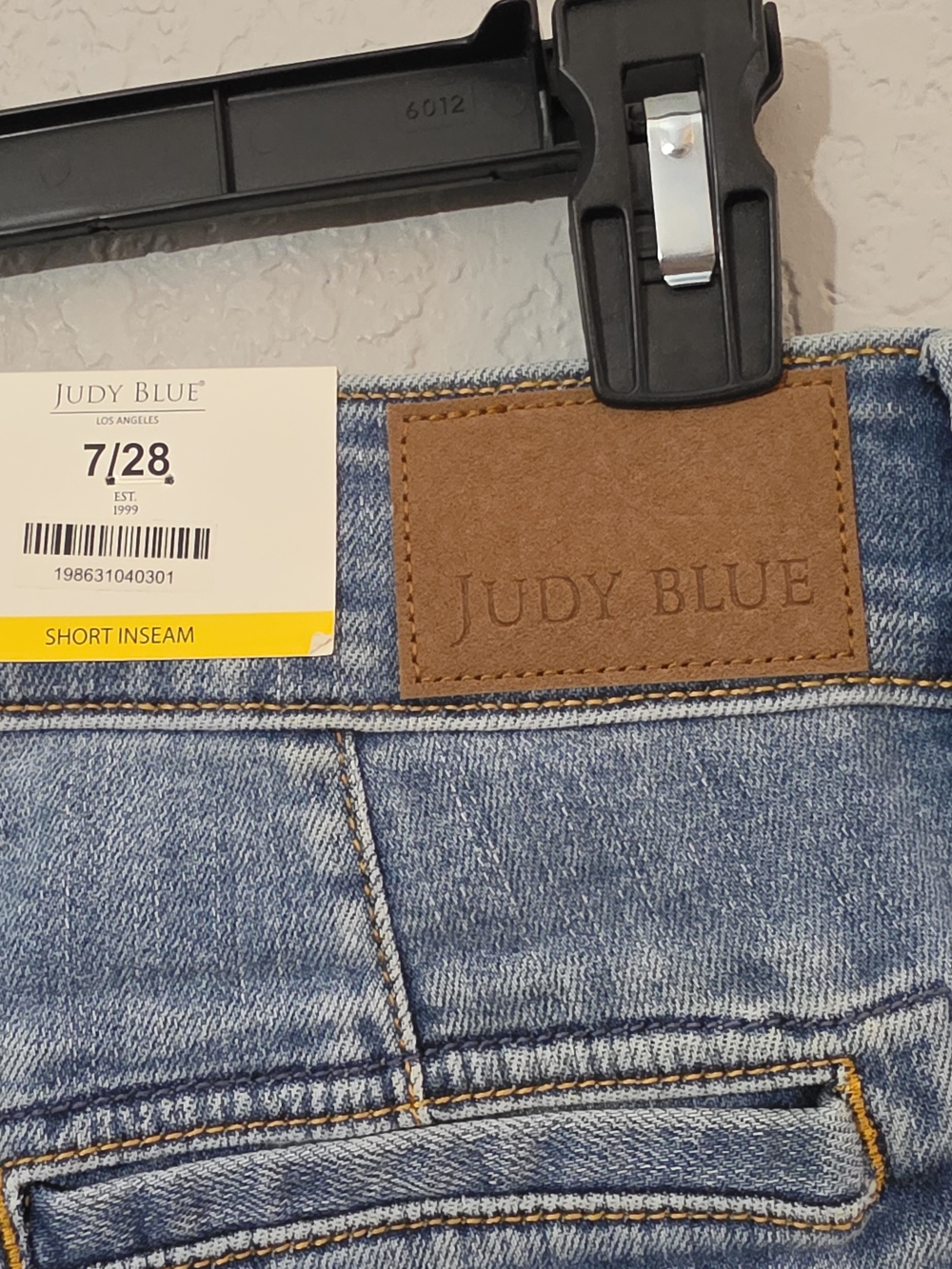 NWT Judy Blue Trouser Column Light Wash High Waisted Stretch Jeans Womens 7/28 - Picture 7 of 14